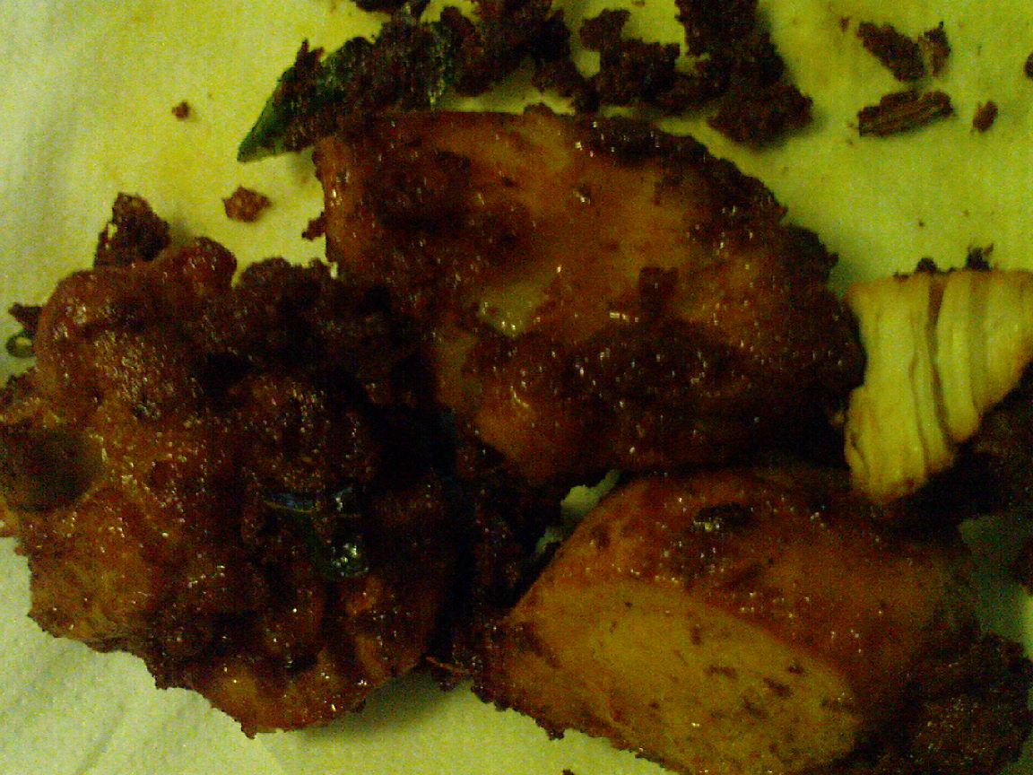 Spicy spongy Chicken Fry picture